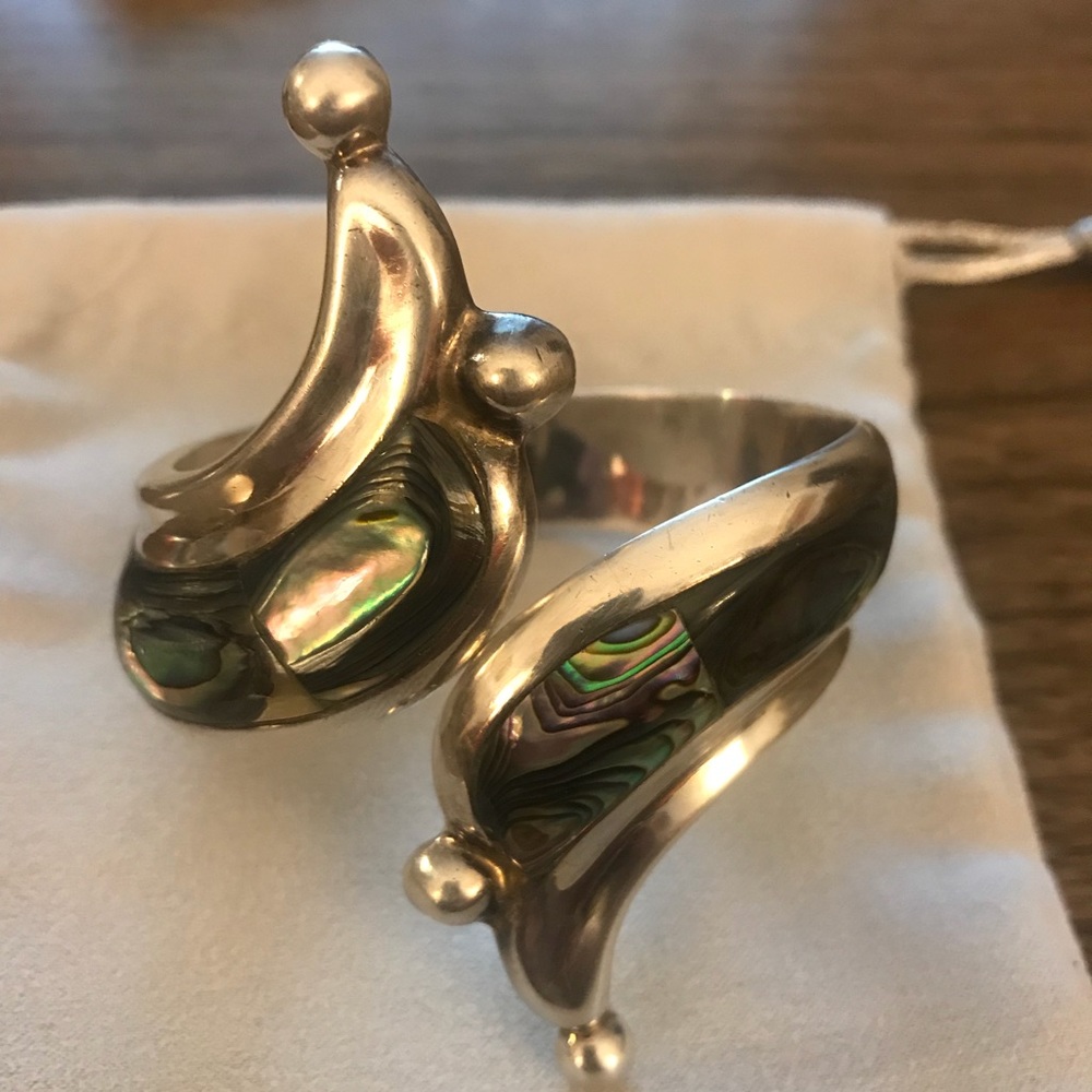 Mother of Pearl Sterling Silver bracelet